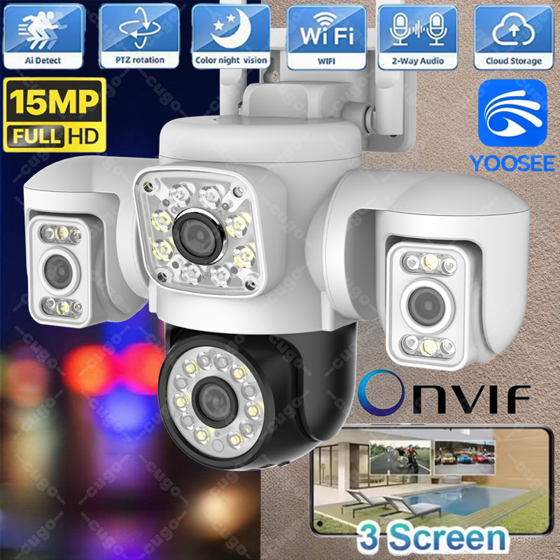 Câmera WiFi Yoosee para Exteri - Home Office Email avaliação e preço