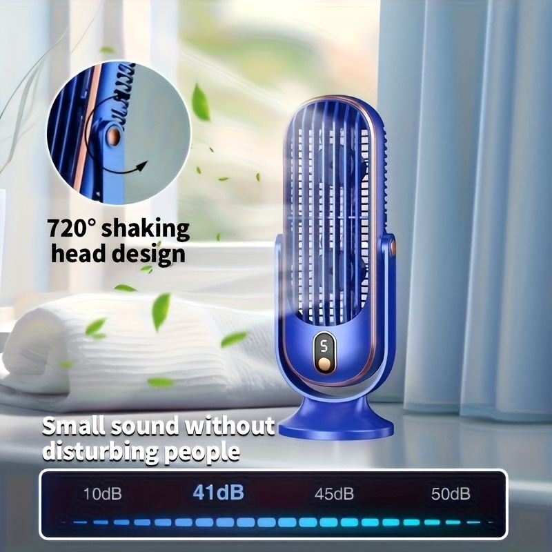 Ventilador USB Portátil |   5  - Usb Desk Fan avaliação e preço