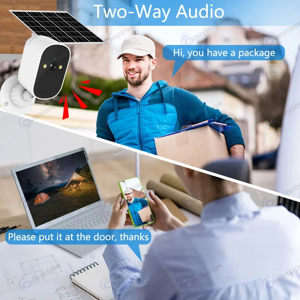 Câmera de Segurança Solar Wifi - Home Office Email avaliação e preço